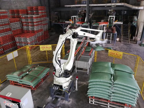 全自動(dòng)機(jī)器人碼垛機(jī)械設(shè)備 提升工人效率與質(zhì)量的科技奇跡
